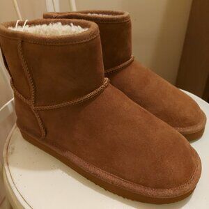 Suede H&M Boots NWT size 7 (38)